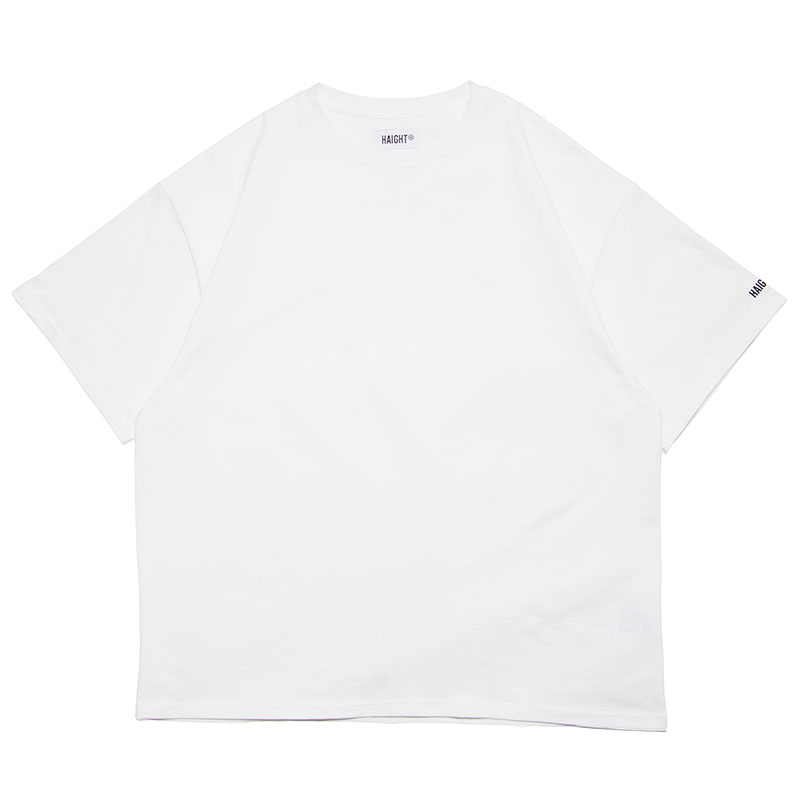 HAIGHT(ヘイト)/ PLAIN Tee -2COLOR-(WHITE)