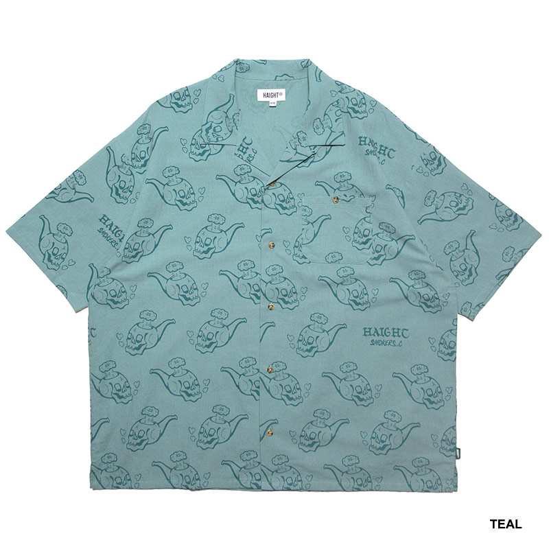 HAIGHT(ヘイト)/ SMOKERS CLUB OPEN COLLAR SHIRT -2COLOR-