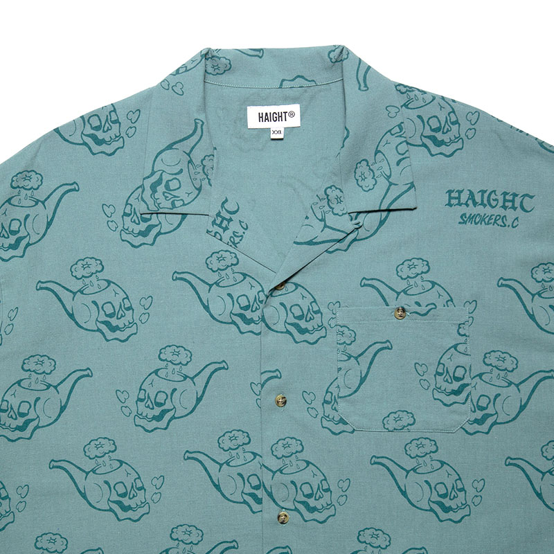 HAIGHT(ヘイト)/ SMOKERS CLUB OPEN COLLAR SHIRT -2COLOR-