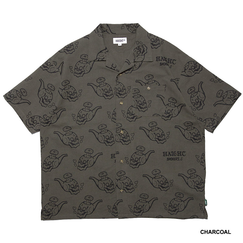HAIGHT(ヘイト)/ SMOKERS CLUB OPEN COLLAR SHIRT -2COLOR-