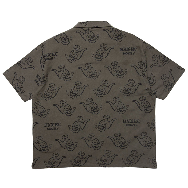 HAIGHT(ヘイト)/ SMOKERS CLUB OPEN COLLAR SHIRT -2COLOR-