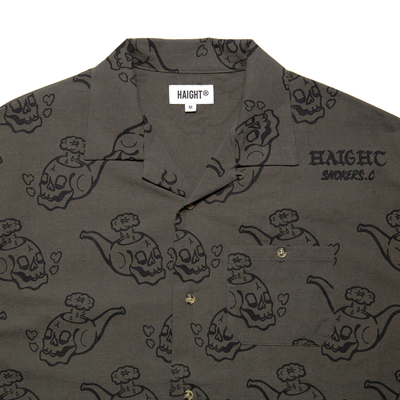 HAIGHT(ヘイト)/ SMOKERS CLUB OPEN COLLAR SHIRT -2COLOR-
