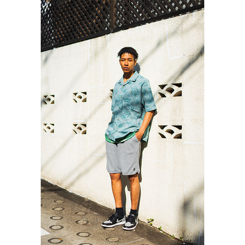 HAIGHT(ヘイト)/ SMOKERS CLUB OPEN COLLAR SHIRT -2COLOR-