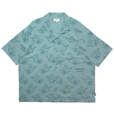 HAIGHT(ヘイト)/ SMOKERS CLUB OPEN COLLAR SHIRT -2COLOR-