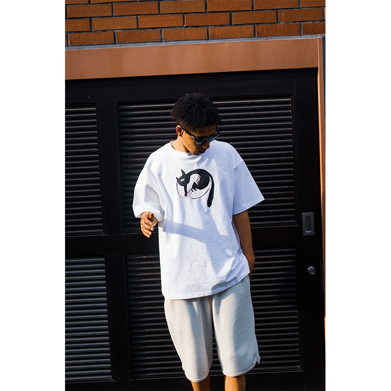 HAIGHT(ヘイト)/ "K-BOMB"KB CATS TEE-2COLOR-