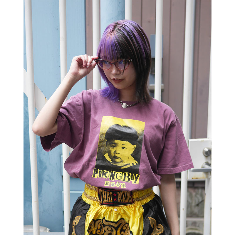 少年ジェッター(ショウネンジェッター)/ PUNK PEKINGBOY SS TEE -3.COLOR-