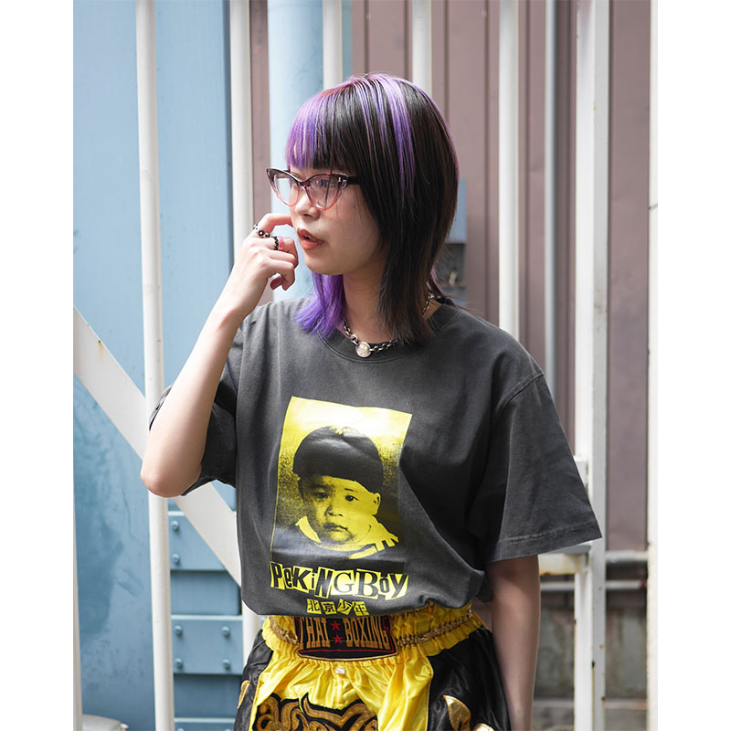 少年ジェッター(ショウネンジェッター)/ PUNK PEKINGBOY SS TEE -3.COLOR-