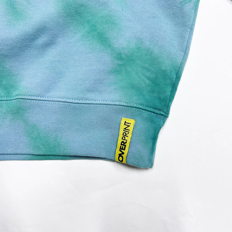 OVER PRINT(オーバープリント)/ TIE DYE SCARF sweatshirts -2.COLOR-