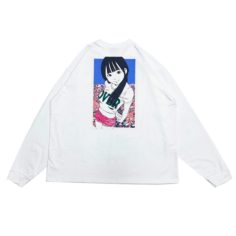 OVER PRINT(オーバープリント)/ INNOCENCE LS TEE -2.COLOR-(WHITE)