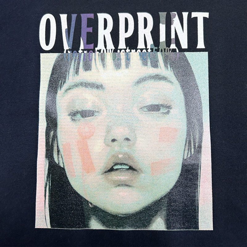 OVER PRINT(オーバープリント)/ パン Tee -2.COLOR-