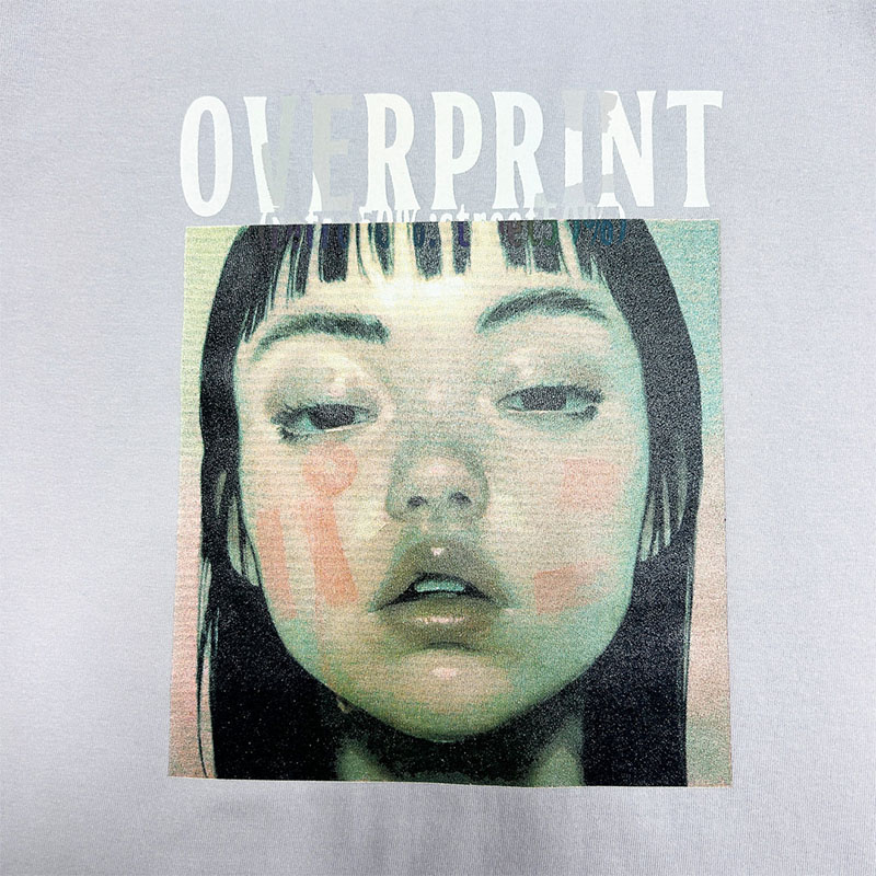 OVER PRINT(オーバープリント)/ パン Tee -2.COLOR-