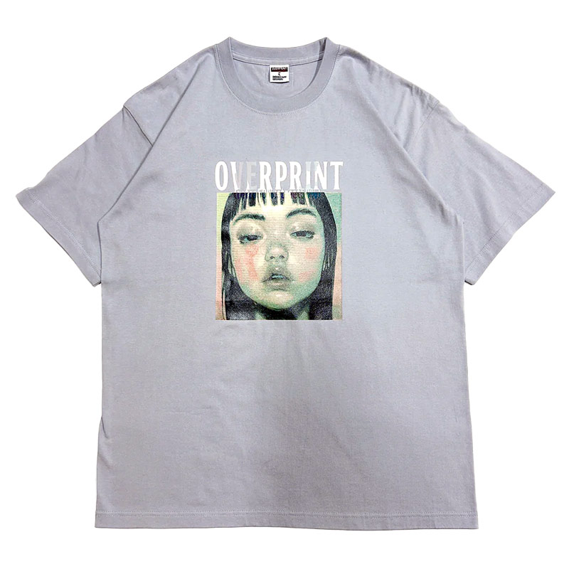 OVER PRINT(オーバープリント)/ パン Tee -2.COLOR-(LAVENDER)