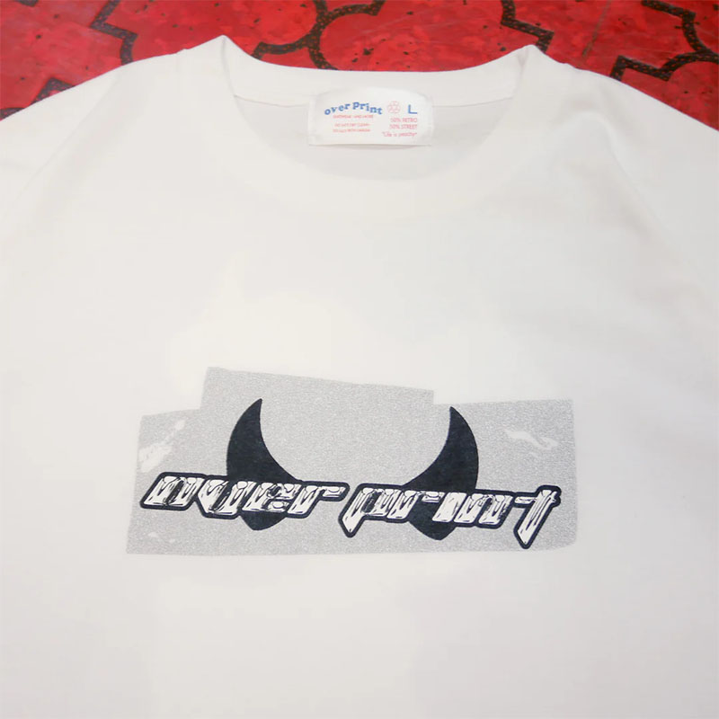 OVER PRINT(オーバープリント)/ Satan Tee -2.COLOR-