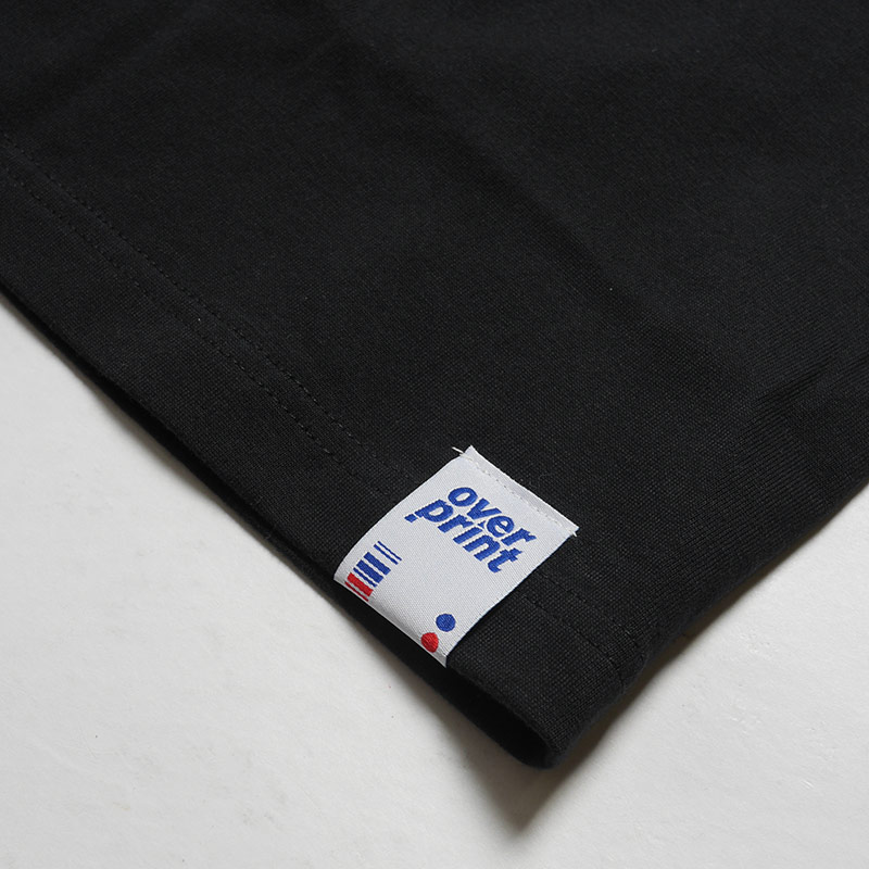 OVER PRINT(オーバープリント)/ Satan Tee Mamoru -BLACK-