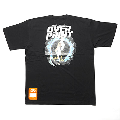 OVER PRINT(オーバープリント)/ Satan Tee Mamoru -BLACK-