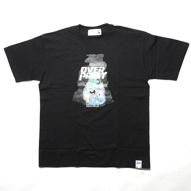 OVER PRINT(オーバープリント)/ Satan Tee ZERO ZERO HERO -BLACK-