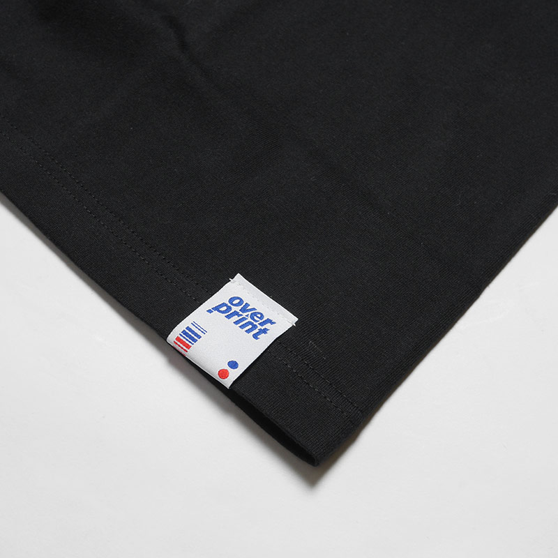 OVER PRINT(オーバープリント)/ Satan Tee ZERO ZERO HERO -BLACK-