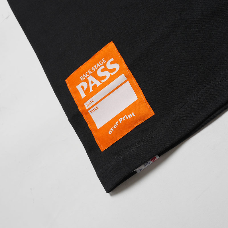 OVER PRINT(オーバープリント)/ Satan Tee ZERO ZERO HERO -BLACK-