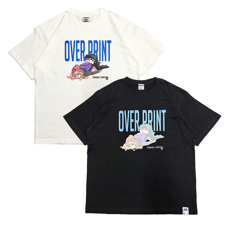 OVER PRINT(オーバープリント)/ DADA Tee -2.COLOR-