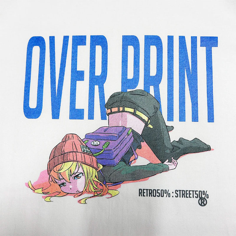 OVER PRINT(オーバープリント)/ DADA Tee -2.COLOR-