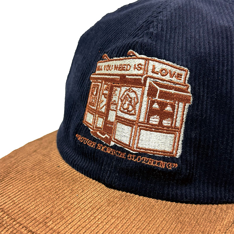 ROUGH SKETCH CLOTHING(ラフスケッチクロージング)/ STORE CORDUROY 2TONE CAP -3.COLOR-