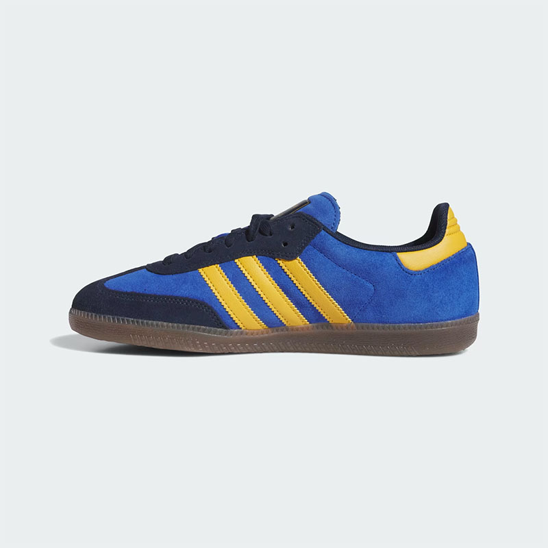 ADIDAS SKATEBOARDING(アディダススケートボーディング)/ SAMBA ADV -NAVY/YELLOW/BLUE-