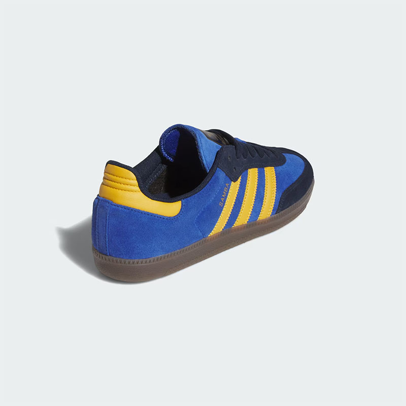ADIDAS SKATEBOARDING(アディダススケートボーディング)/ SAMBA ADV -NAVY/YELLOW/BLUE-