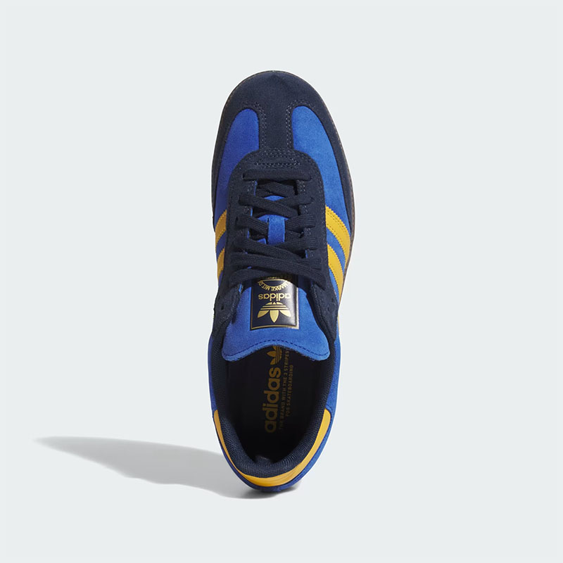 ADIDAS SKATEBOARDING(アディダススケートボーディング)/ SAMBA ADV -NAVY/YELLOW/BLUE-
