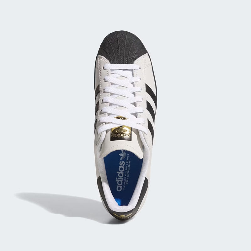 ADIDAS SKATEBOARDING(アディダススケートボーディング)/ SUPERSTAR ADV -WHITE×BLACK-