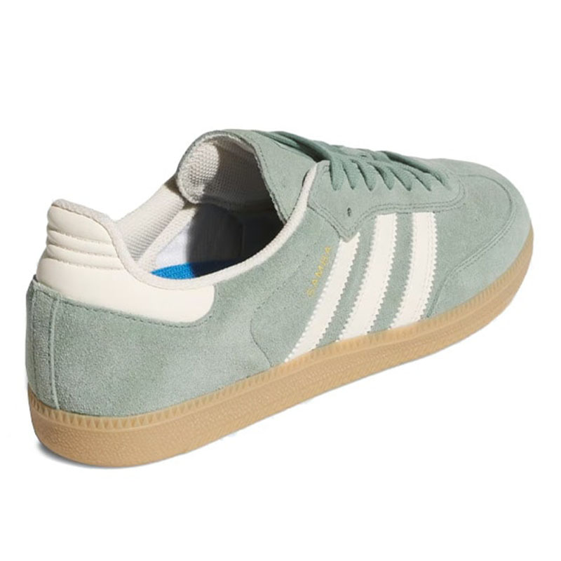 ADIDAS SKATEBOARDING(アディダススケートボーディング)/ SAMBA ADV -GREEN×WHITE-