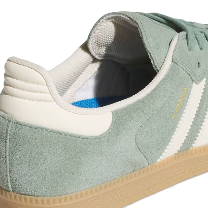 ADIDAS SKATEBOARDING(アディダススケートボーディング)/ SAMBA ADV -GREEN×WHITE-