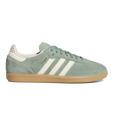 ADIDAS SKATEBOARDING(アディダススケートボーディング)/ SAMBA ADV -GREEN×WHITE-
