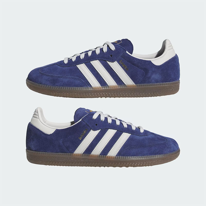 ADIDAS SKATEBOARDING(アディダススケートボーディング)/ SAMBA ADV -DARK BLUE-