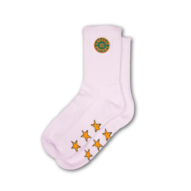 ANGELIC REPORT(エンジェリック リポート)/ Quarter Socks -2.color-(WHITE/YELLOW)