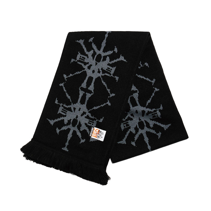 AWIDES/ VIRUS SCARF -2COLOR-(BLACK)