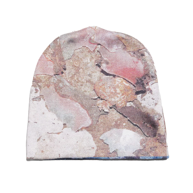 AWIDES/ RUST BEANIE(REVERSIBLE) -MULTI-