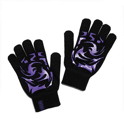 AWIDES/ GLOVES -BLACK-