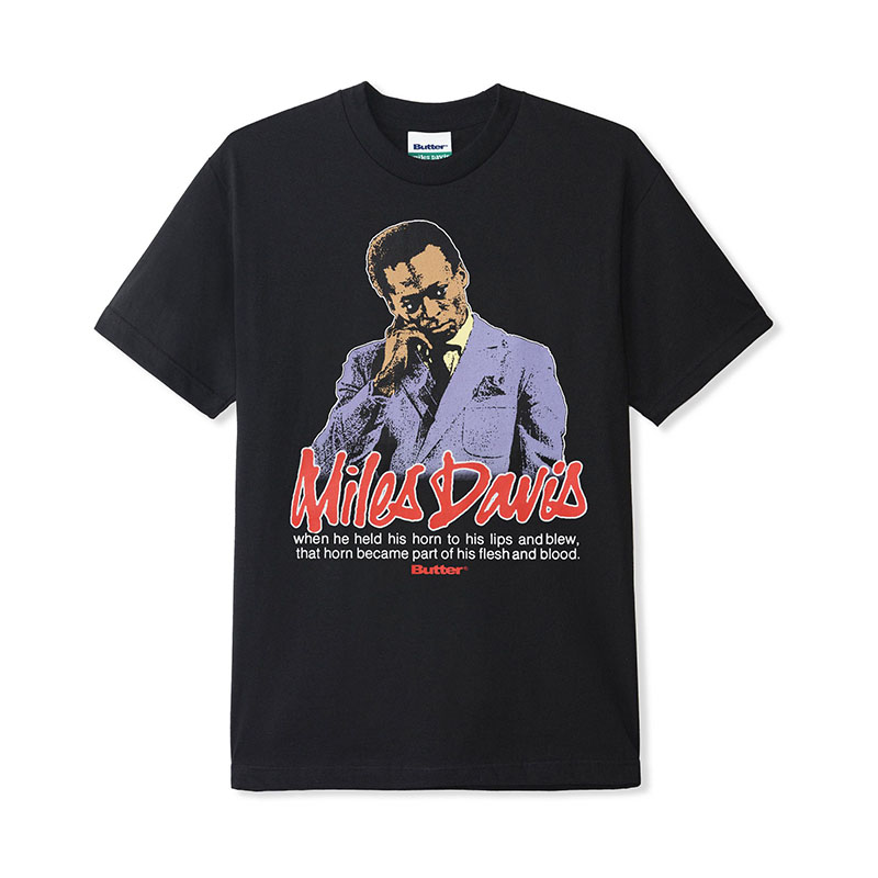 Butter Goods(バターグッズ)/ Portrait Tee -2.COLOR-(BLACK)