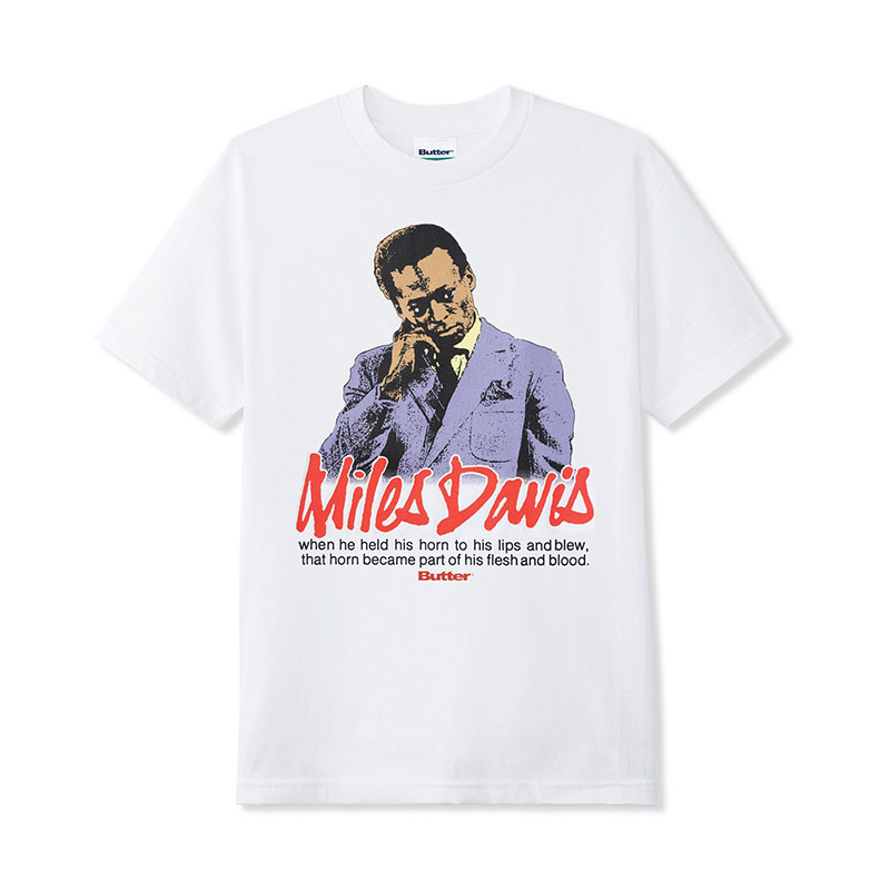 Butter Goods(バターグッズ)/ Portrait Tee -2.COLOR-(WHITE)
