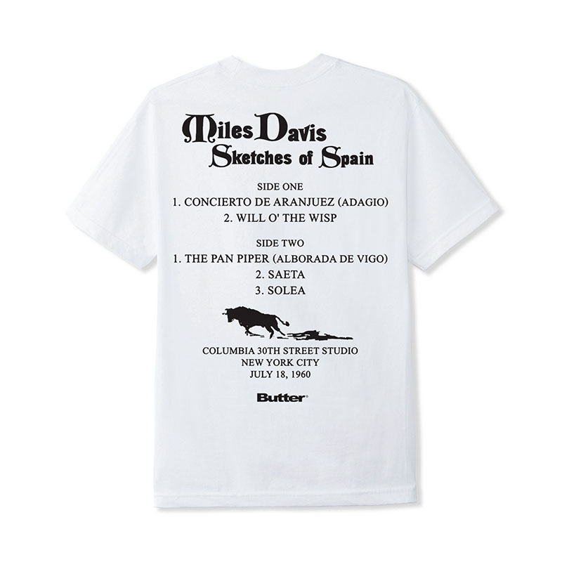 Butter Goods(バターグッズ)/ Sketches Of Spain Tee -2.COLOR-