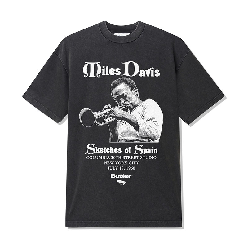 Butter Goods(バターグッズ)/ Sketches Of Spain Tee -2.COLOR-(W.BLACK)