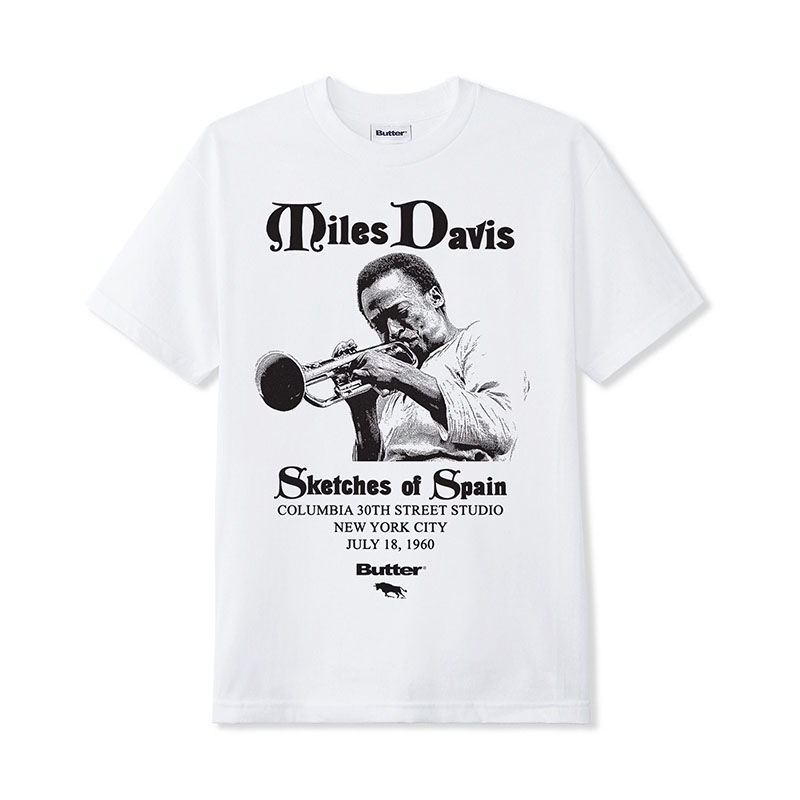 Butter Goods(バターグッズ)/ Sketches Of Spain Tee -2.COLOR-(WHITE)