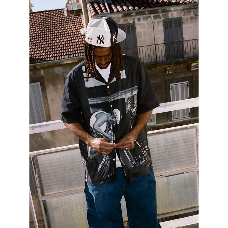 Butter Goods(バターグッズ)/ Savoy Rayon S/S Shirt -BLACK-