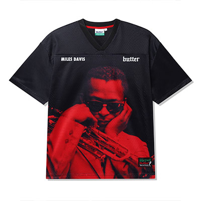 Butter Goods(バターグッズ)/ Round About Midnight Jersey -BLACK-