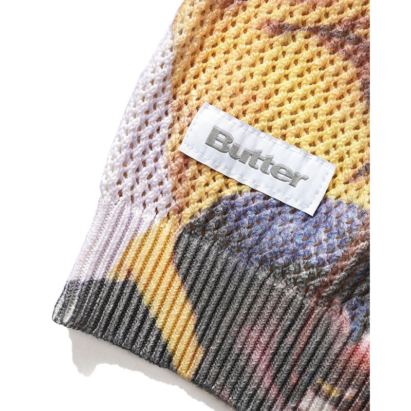 Butter Goods(バターグッズ)/ Miles Knit Sweater -CREAM-