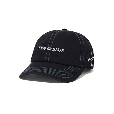 Butter Goods(バターグッズ)/ Kind Of Blue 6 Panel Cap -BLACK-
