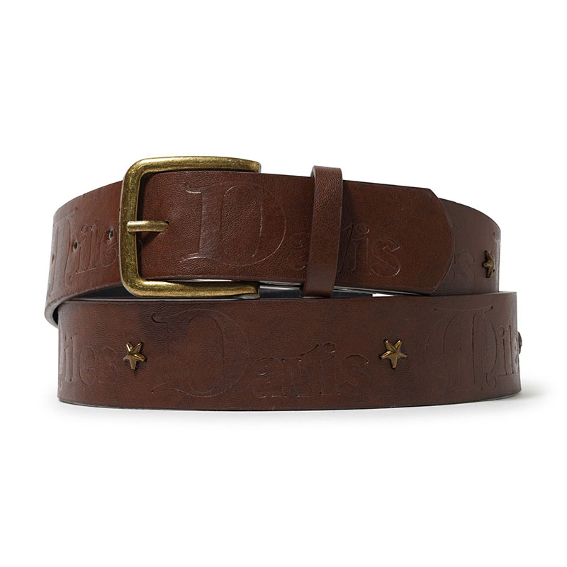 Butter Goods(バターグッズ)/ Miles Studded Belt -2.COLOR-(BROWN)