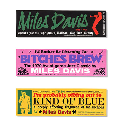 Butter Goods(バターグッズ)/ Miles Bumper Sticker Pack