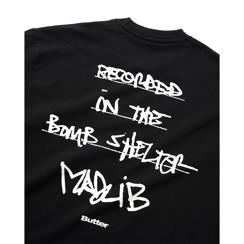 Butter Goods(バターグッズ)/ Bomb Shelter Tee -2COLOR-