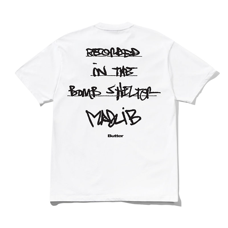 Butter Goods(バターグッズ)/ Bomb Shelter Tee -2COLOR-